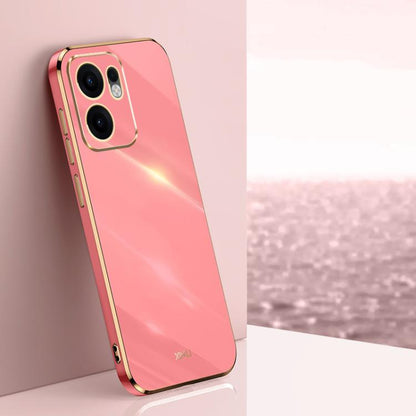 XINLI Straight Edge 6D Electroplate TPU Phone Case, For OPPO Reno13 F 5G Global, For OPPO A3 5G India, For OPPO A3 Pro India