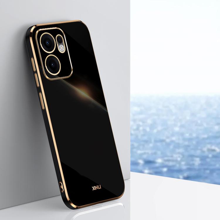 XINLI Straight Edge 6D Electroplate TPU Phone Case, For OPPO Reno13 F 5G Global, For OPPO A3 5G India, For OPPO A3 Pro India