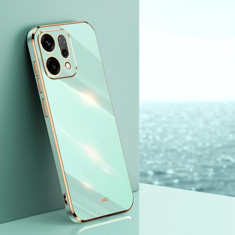 XINLI Straight Edge 6D Electroplate TPU Phone Case, For OPPO Reno14 Pro 5G Global, For OPPO Reno14 5G Global, For OPPO Find X8 Ultra