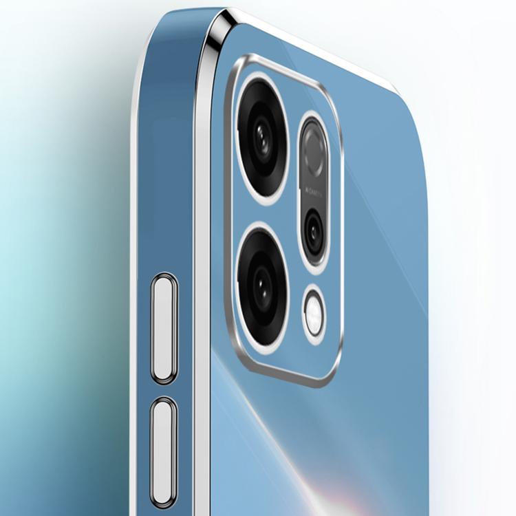 XINLI Straight Edge 6D Electroplate TPU Phone Case, For OPPO Reno14 5G Global, For OPPO Find X8 Ultra, For OPPO A5 Pro 5G Global
