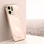 XINLI Straight Edge 6D Electroplate TPU Phone Case, For OPPO Reno14 5G Global, For OPPO Find X8 Ultra, For OPPO A5 Pro 5G Global