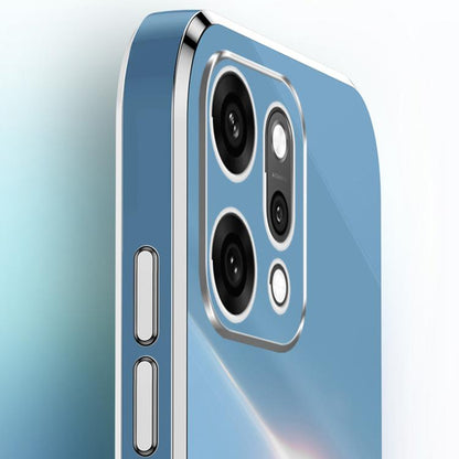 XINLI Straight Edge 6D Electroplate TPU Phone Case, For OPPO Reno14 Pro 5G Global, For OPPO Reno14 5G Global, For OPPO Find X8 Ultra