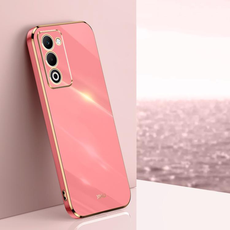 XINLI Straight Edge 6D Electroplate TPU Phone Case, For OPPO A5X 5G Global, For OPPO A5 4G / A5 5G Global, For OPPO Reno14 Pro 5G Global