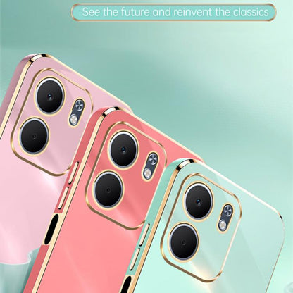 XINLI Straight Edge 6D Electroplate TPU Phone Case, For OPPO A5X 5G Global, For OPPO A5 4G / A5 5G Global, For OPPO Reno14 Pro 5G Global