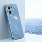 XINLI Straight Edge 6D Electroplate TPU Phone Case, For OPPO A5X 5G Global, For OPPO A5 4G / A5 5G Global, For OPPO Reno14 Pro 5G Global