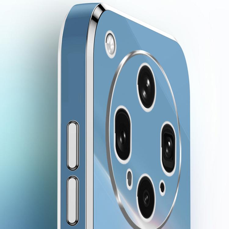 XINLI Straight Edge 6D Electroplate TPU Phone Case