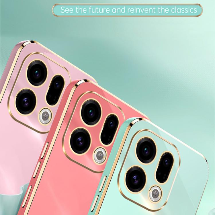 XINLI Straight Edge 6D Electroplate TPU Phone Case