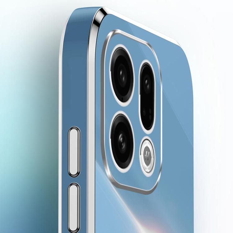 XINLI Straight Edge 6D Electroplate TPU Phone Case