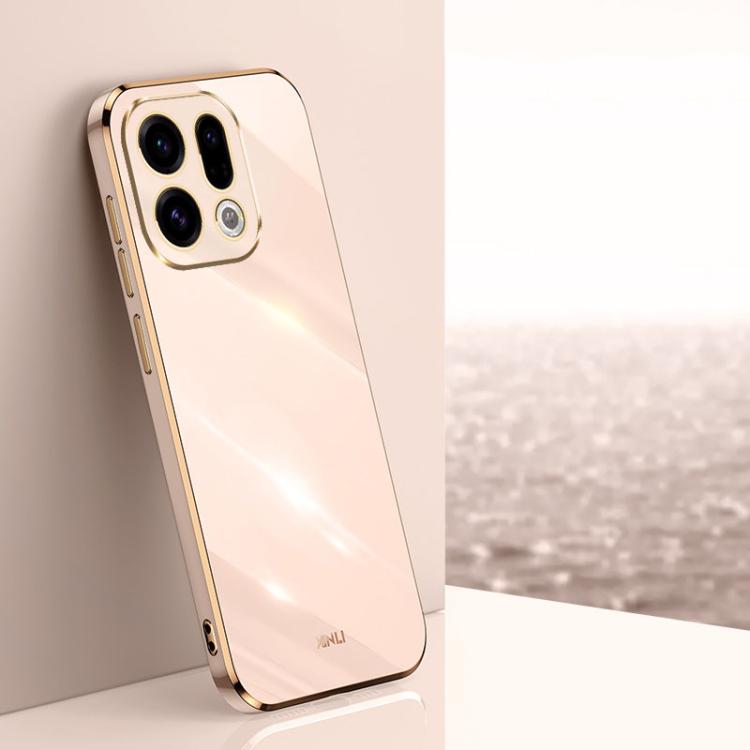 XINLI Straight Edge 6D Electroplate TPU Phone Case