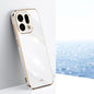 XINLI Straight Edge 6D Electroplate TPU Phone Case