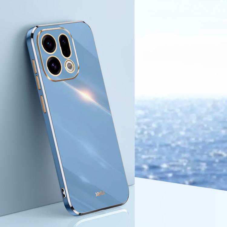 XINLI Straight Edge 6D Electroplate TPU Phone Case