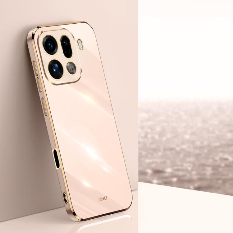 XINLI Straight Edge 6D Electroplate TPU Phone Case, For OPPO F31 5G Global, For OPPO A6 GT 5G, For OPPO Find X9 Pro 5G