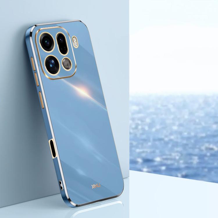 XINLI Straight Edge 6D Electroplate TPU Phone Case, For OPPO F31 5G Global, For OPPO A6 GT 5G, For OPPO Find X9 Pro 5G