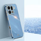 XINLI Straight Edge 6D Electroplate TPU Phone Case, For OPPO F31 5G Global, For OPPO A6 GT 5G, For OPPO Find X9 Pro 5G
