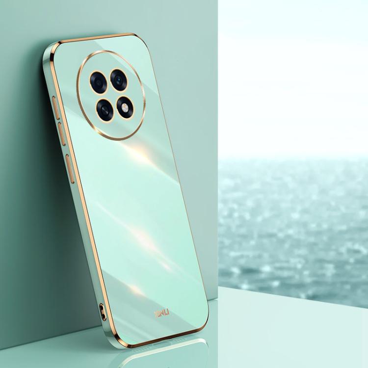 XINLI Straight Edge 6D Electroplate TPU Phone Case, For OPPO F31 5G Global, For OPPO A6 GT 5G, For OPPO Find X9 Pro 5G