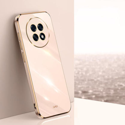 XINLI Straight Edge 6D Electroplate TPU Phone Case, For OPPO F31 5G Global, For OPPO A6 GT 5G, For OPPO Find X9 Pro 5G