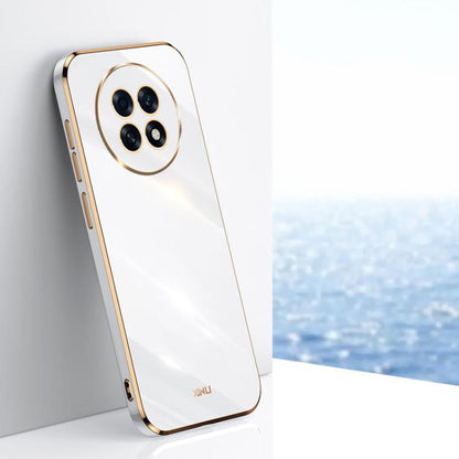 XINLI Straight Edge 6D Electroplate TPU Phone Case, For OPPO F31 5G Global, For OPPO A6 GT 5G, For OPPO Find X9 Pro 5G