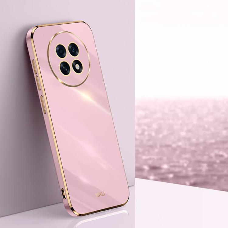 XINLI Straight Edge 6D Electroplate TPU Phone Case, For OPPO F31 5G Global, For OPPO A6 GT 5G, For OPPO Find X9 Pro 5G