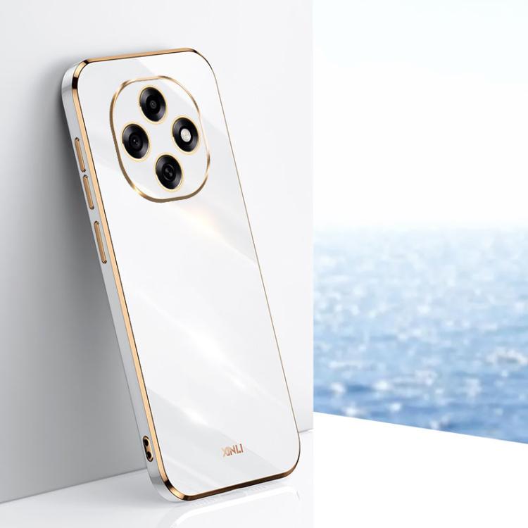 XINLI Straight Edge 6D Electroplate TPU Phone Case, For OPPO Reno15 5G Global, For OPPO Find X9 5G, For OPPO A6 Pro 5G Global