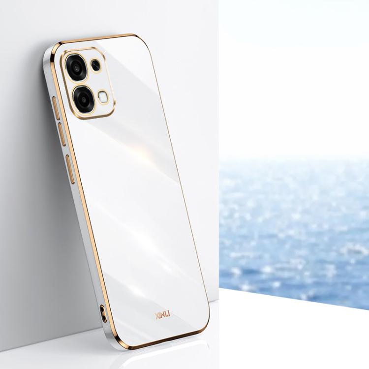 XINLI Straight Edge 6D Electroplate TPU Phone Case, For OPPO F31 5G Global, For OPPO A6 GT 5G, For OPPO Find X9 Pro 5G