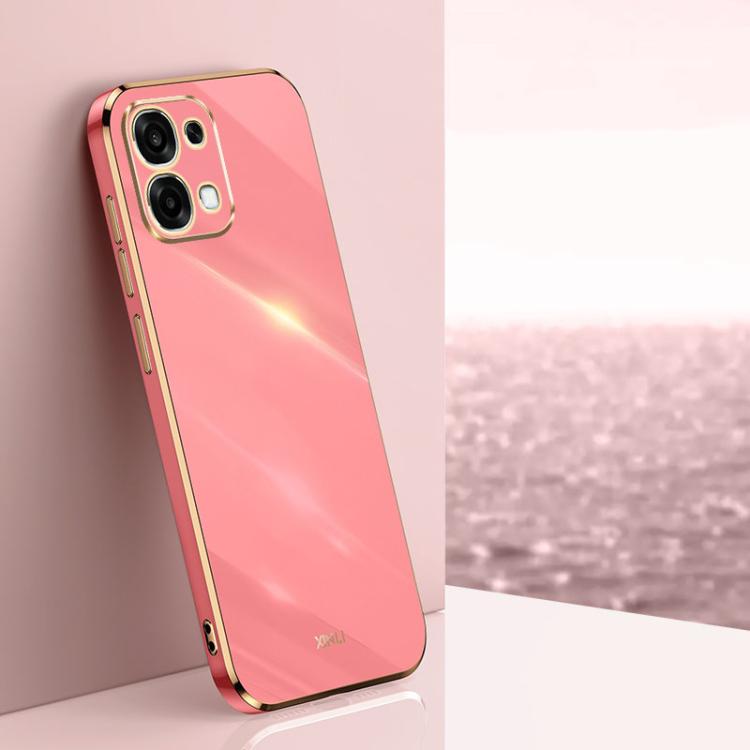 XINLI Straight Edge 6D Electroplate TPU Phone Case, For OPPO F31 5G Global, For OPPO A6 GT 5G, For OPPO Find X9 Pro 5G