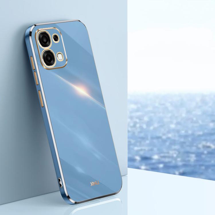XINLI Straight Edge 6D Electroplate TPU Phone Case, For OPPO F31 5G Global, For OPPO A6 GT 5G, For OPPO Find X9 Pro 5G