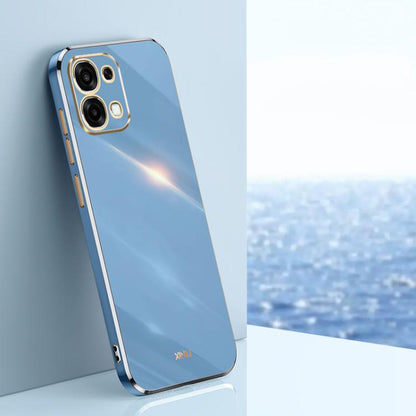 XINLI Straight Edge 6D Electroplate TPU Phone Case, For OPPO F31 5G Global, For OPPO A6 GT 5G, For OPPO Find X9 Pro 5G