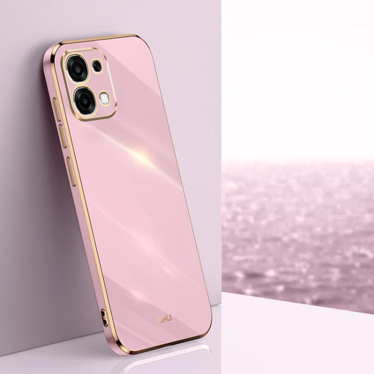 XINLI Straight Edge 6D Electroplate TPU Phone Case, For OPPO F31 5G Global, For OPPO A6 GT 5G, For OPPO Find X9 Pro 5G
