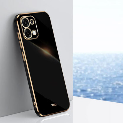 XINLI Straight Edge 6D Electroplate TPU Phone Case, For OPPO F31 5G Global, For OPPO A6 GT 5G, For OPPO Find X9 Pro 5G