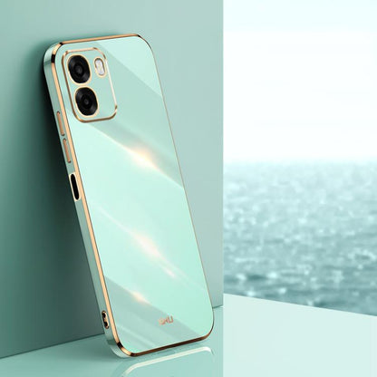 XINLI Straight Edge 6D Electroplate TPU Phone Case, For OPPO Reno15 F 5G Global, For OPPO A6x 4G / 5G Global, For OPPO Reno15 Pro 5G Global