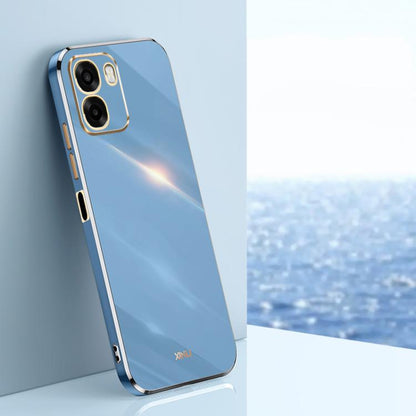XINLI Straight Edge 6D Electroplate TPU Phone Case, For OPPO Reno15 F 5G Global, For OPPO A6x 4G / 5G Global, For OPPO Reno15 Pro 5G Global