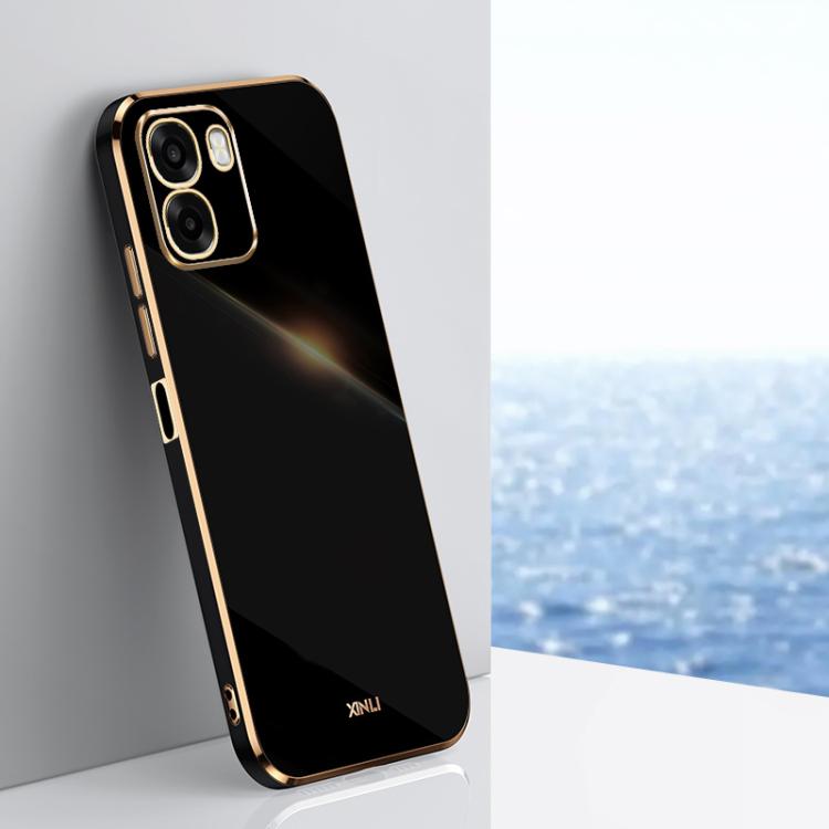 XINLI Straight Edge 6D Electroplate TPU Phone Case, For OPPO Reno15 F 5G Global, For OPPO A6x 4G / 5G Global, For OPPO Reno15 Pro 5G Global