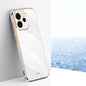 XINLI Straight Edge 6D Electroplate TPU Phone Case, For OPPO Reno15 F 5G Global, For OPPO A6x 4G / 5G Global, For OPPO Reno15 Pro 5G Global
