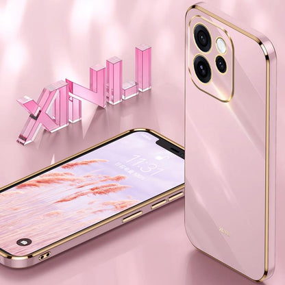 XINLI Straight Edge 6D Electroplate TPU Phone Case, For OPPO Reno15 5G Global, For OPPO Find X9 5G, For OPPO A6 Pro 5G Global