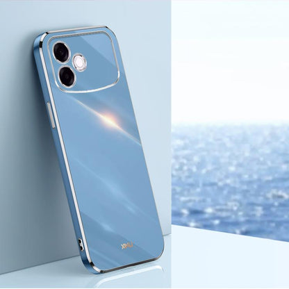 XINLI Straight Edge 6D Electroplate TPU Phone Case, For OPPO A6s Pro 4G, For OPPO Reno15 F 5G Global, For OPPO A6x 4G / 5G Global