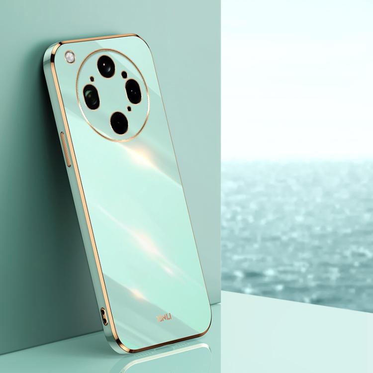 XINLI Straight Edge 6D Electroplate TPU Phone Case, For OPPO Reno16 Pro 5G Global, For OPPO Reno16 5G Global, For OPPO Find X9 Ultra 5G