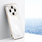 XINLI Straight Edge 6D Electroplate TPU Phone Case, For OPPO Reno16 Pro 5G Global, For OPPO Reno16 5G Global, For OPPO Find X9 Ultra 5G