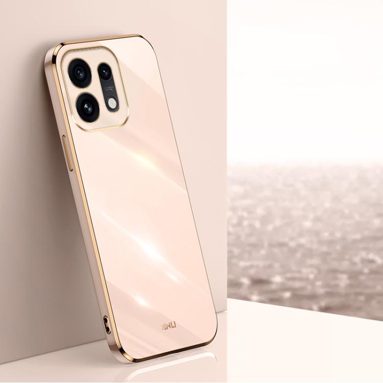 XINLI Straight Edge 6D Electroplate TPU Phone Case, For OPPO Reno16 Pro 5G Global, For OPPO Reno16 5G Global, For OPPO Find X9 Ultra 5G