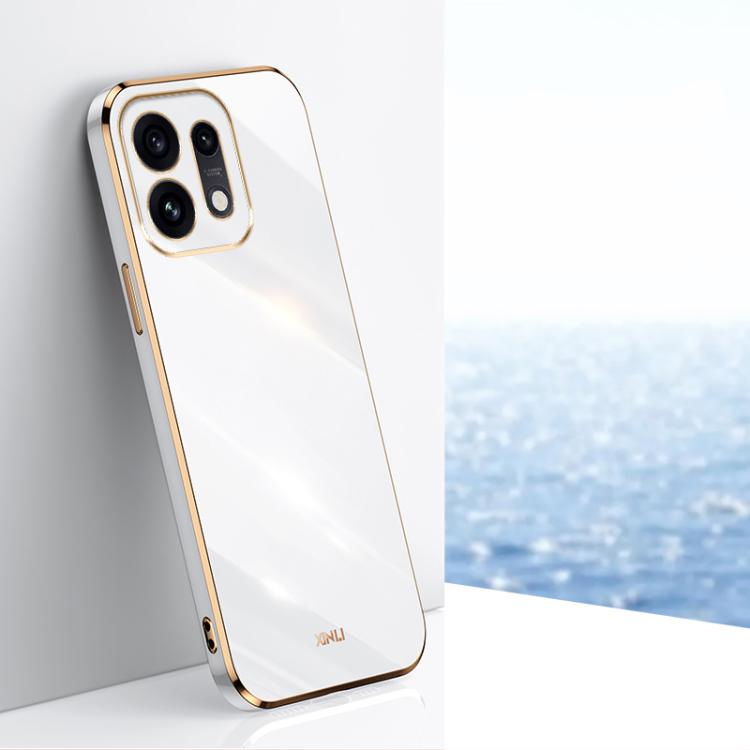 XINLI Straight Edge 6D Electroplate TPU Phone Case, For OPPO Reno16 Pro 5G Global, For OPPO Reno16 5G Global, For OPPO Find X9 Ultra 5G