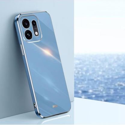 XINLI Straight Edge 6D Electroplate TPU Phone Case, For OPPO Reno16 Pro 5G Global, For OPPO Reno16 5G Global, For OPPO Find X9 Ultra 5G