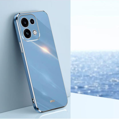 XINLI Straight Edge 6D Electroplate TPU Phone Case, For OPPO Reno16 Pro 5G Global, For OPPO Reno16 5G Global, For OPPO Find X9 Ultra 5G