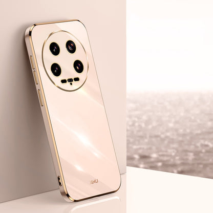 XINLI Straight Edge 6D Electroplate TPU Phone Case