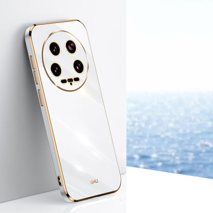 XINLI Straight Edge 6D Electroplate TPU Phone Case