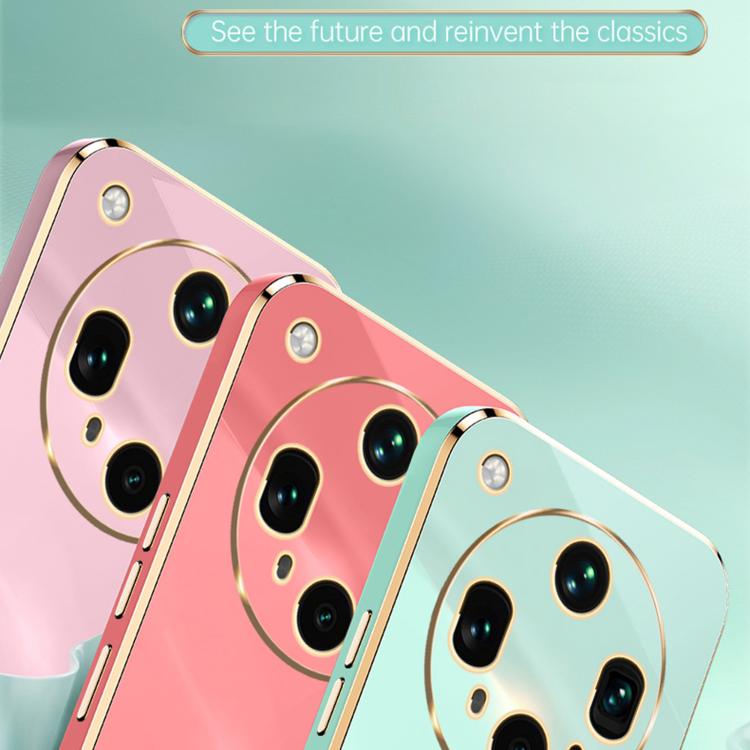 XINLI Straight Edge 6D Electroplate TPU Phone Case with Ring Holder, For OPPO Find X8 Ultra, For OPPO A5 Pro 5G Global, For OPPO Reno13 F 5G Global