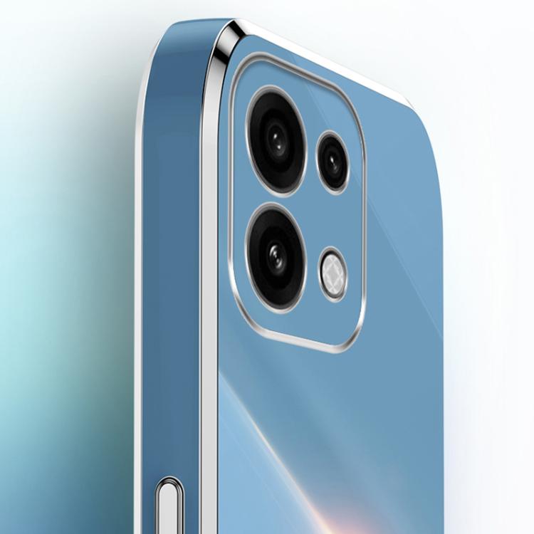 XINLI Straight Edge 6D Electroplate TPU Phone Case with Ring Holder, For OPPO Reno16 Pro 5G Global, For OPPO Reno16 5G Global, For OPPO Find X9 Ultra 5G