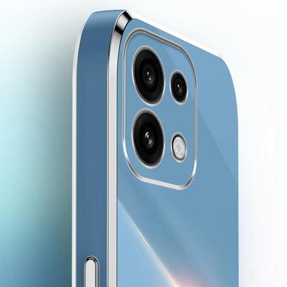 XINLI Straight Edge 6D Electroplate TPU Phone Case with Ring Holder, For OPPO Reno16 Pro 5G Global, For OPPO Reno16 5G Global, For OPPO Find X9 Ultra 5G