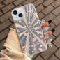 Fireworks Butterfly Pattern Double-layer Acrylic+TPU Shockproof Phone Case