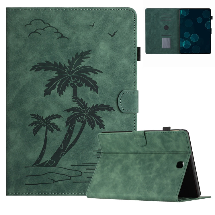 Coconut Tree Embossed Smart Leather Tablet Case, Series 1