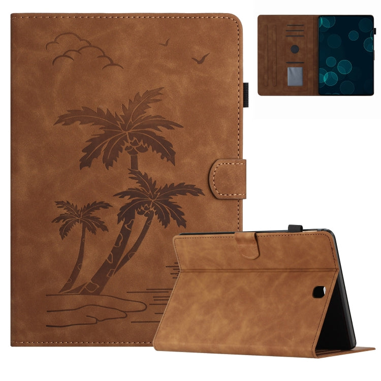 Coconut Tree Embossed Smart Leather Tablet Case, Series 1