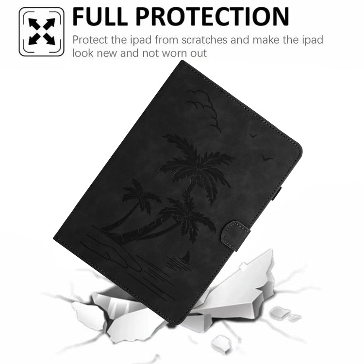 Coconut Tree Embossed Smart Leather Tablet Case, Series 1